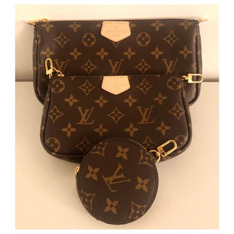 mini pochette louis vuitton femme|louis vuitton multi pochette monogram.